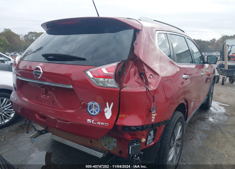 2016 NISSAN ROGUE SL VIN: 5N1AT2MV3GC782330