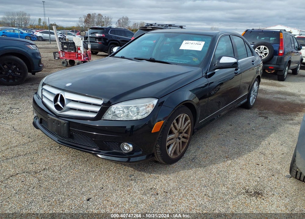 2009 MERCEDES-BENZ C 300 LUXURY/SPORT VIN: WDDGF54X19F235380