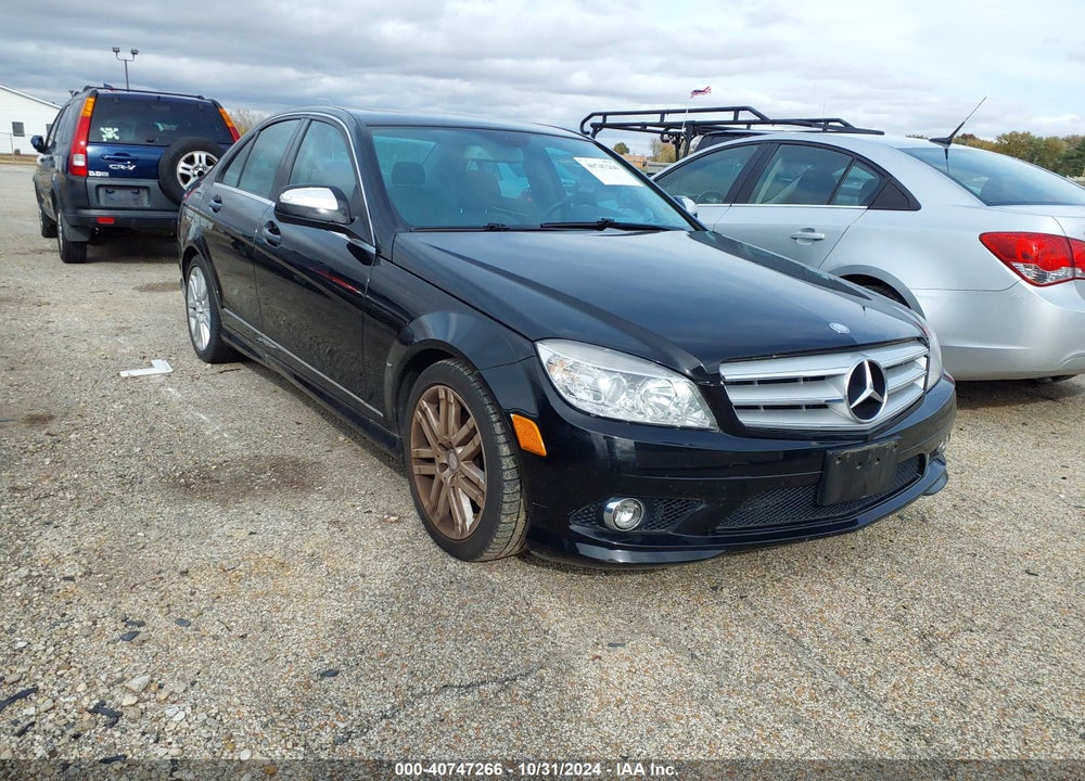 2009 MERCEDES-BENZ C 300 LUXURY/SPORT VIN: WDDGF54X19F235380