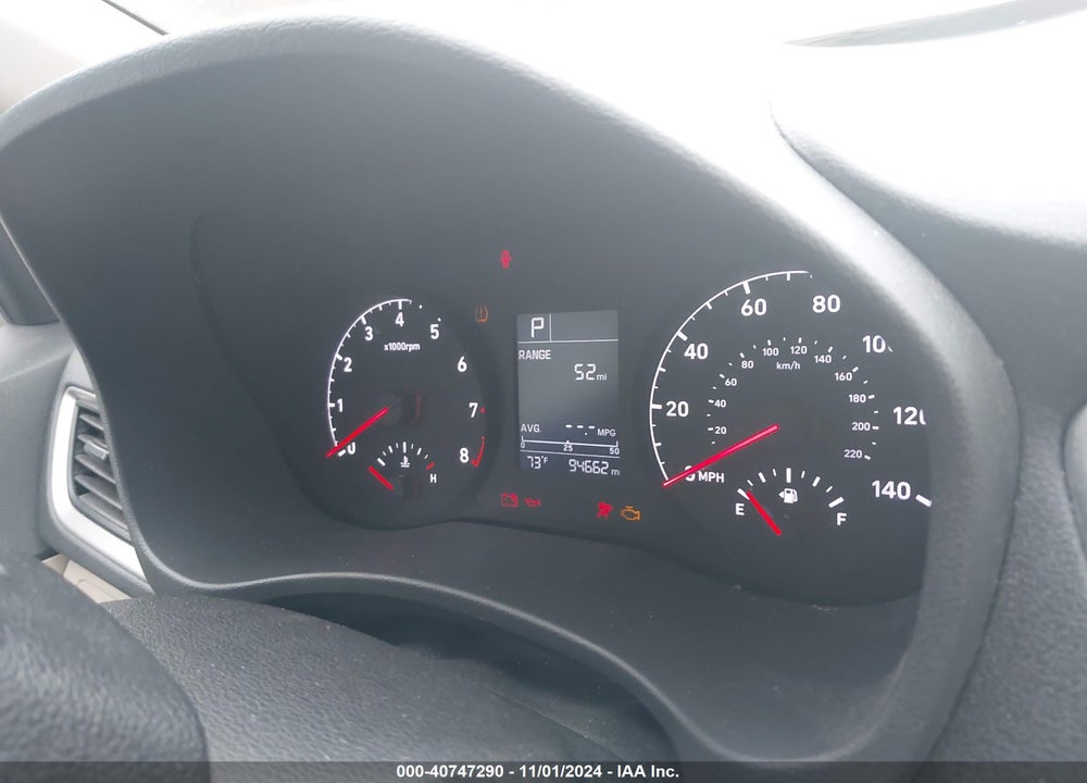 2019 HYUNDAI ACCENT SE VIN: 3KPC24A35KE065864