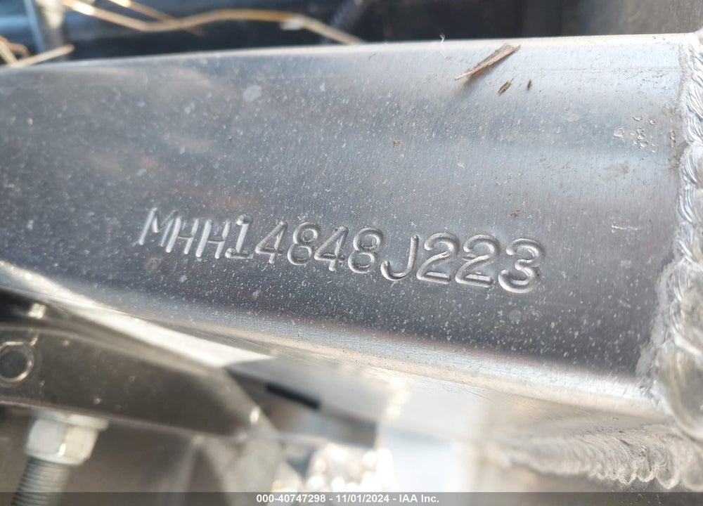 2023 MISTY HARBOR PONTOON VIN: MHH14848J223