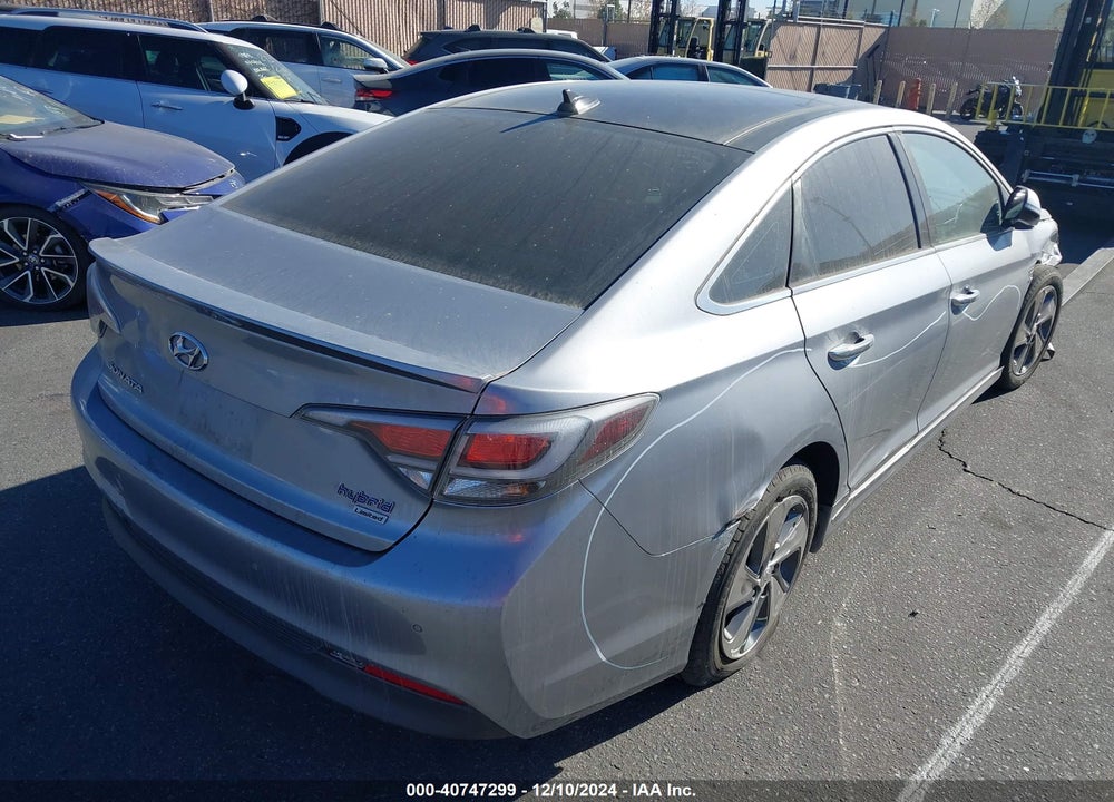 2017 HYUNDAI SONATA HYBRID LIMITED VIN: KMHE34L11HA044888