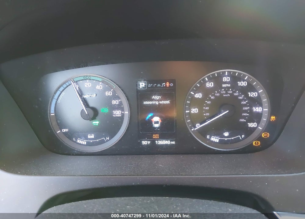 2017 HYUNDAI SONATA HYBRID LIMITED VIN: KMHE34L11HA044888