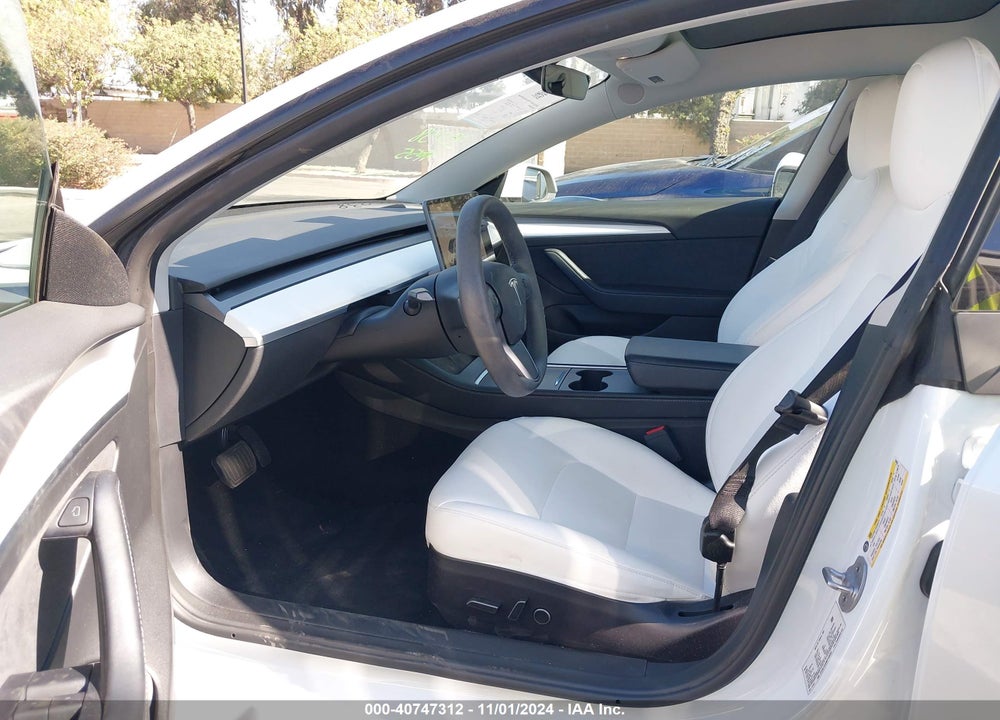2022 TESLA MODEL 3 REAR-WHEEL DRIVE VIN: 5YJ3E1EA5NF248033