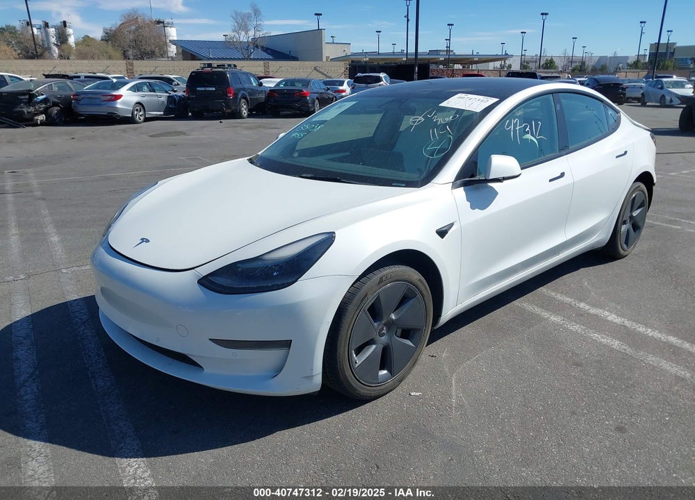 2022 TESLA MODEL 3 REAR-WHEEL DRIVE VIN: 5YJ3E1EA5NF248033