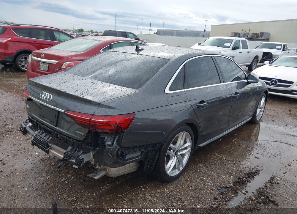 2022 AUDI A4 PREMIUM PLUS 45 TFSI S LINE QUATTRO S TRONIC VIN: WAUEAAF45NN009688