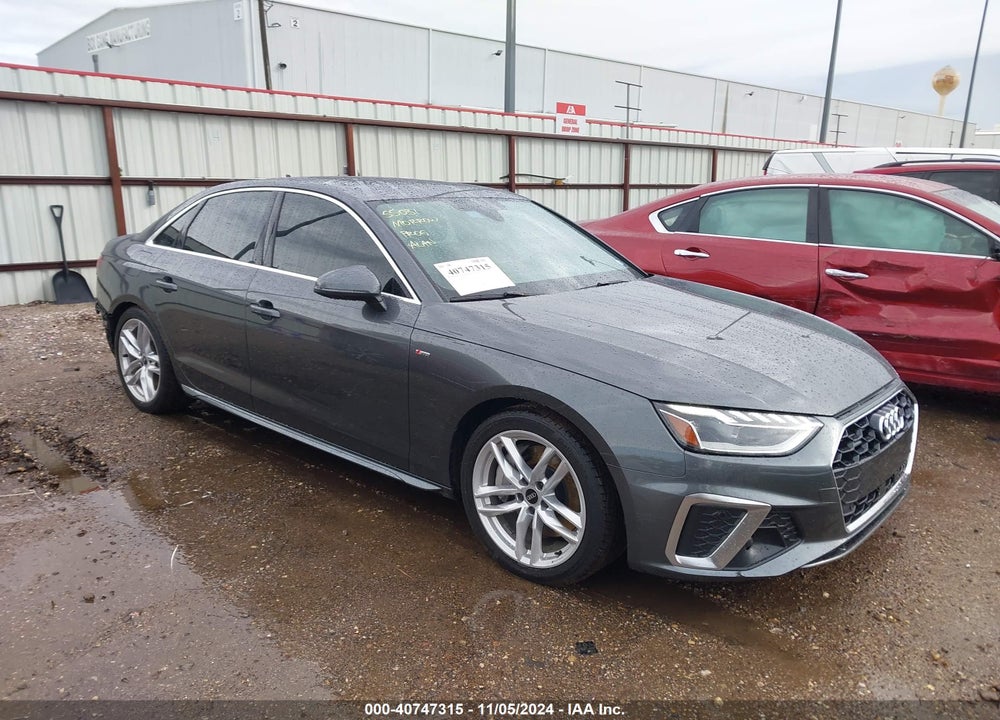 2022 AUDI A4 PREMIUM PLUS 45 TFSI S LINE QUATTRO S TRONIC VIN: WAUEAAF45NN009688