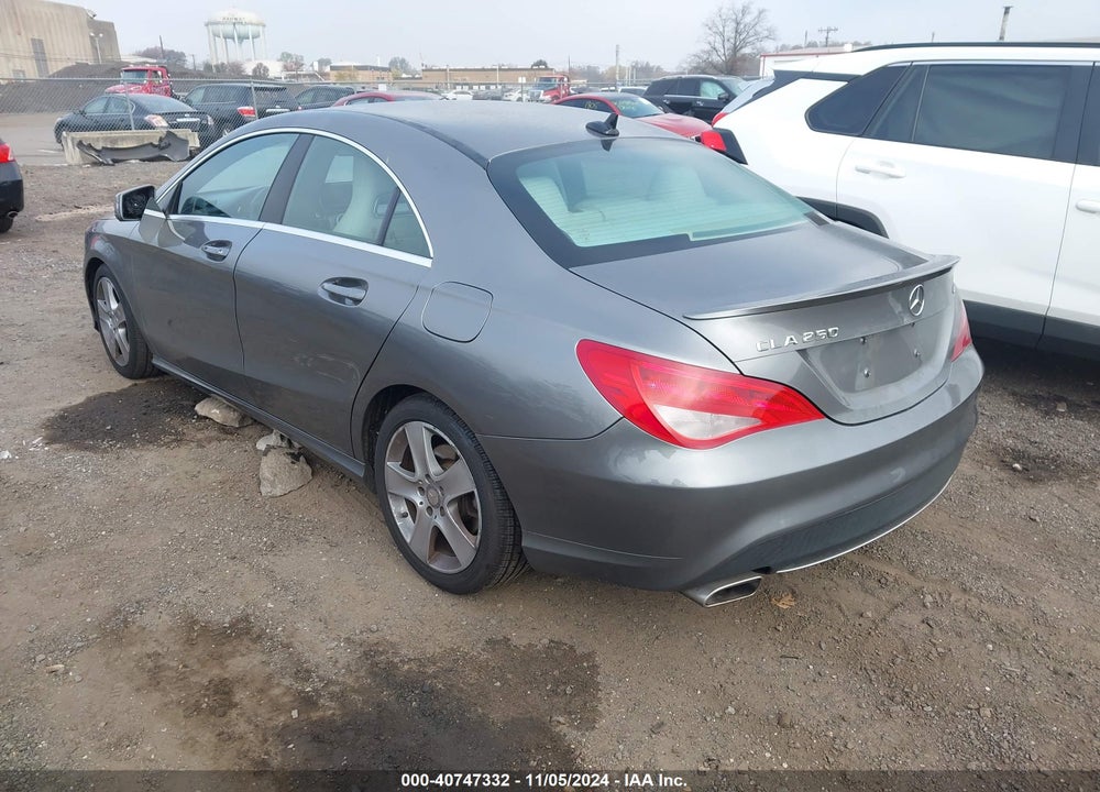 2015 MERCEDES-BENZ CLA 250 4MATIC VIN: WDDSJ4GBXFN186040