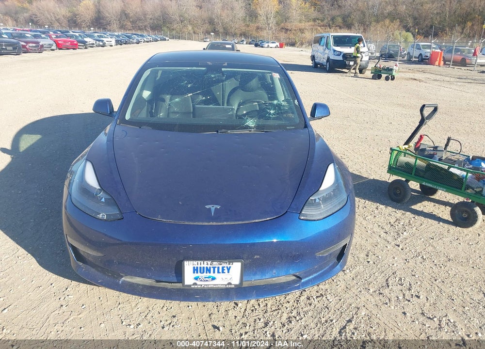 2022 TESLA MODEL 3 LONG RANGE DUAL MOTOR ALL-WHEEL DRIVE VIN: 5YJ3E1EB7NF118277