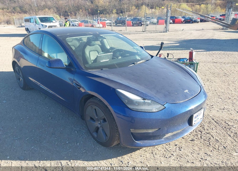 2022 TESLA MODEL 3 LONG RANGE DUAL MOTOR ALL-WHEEL DRIVE VIN: 5YJ3E1EB7NF118277