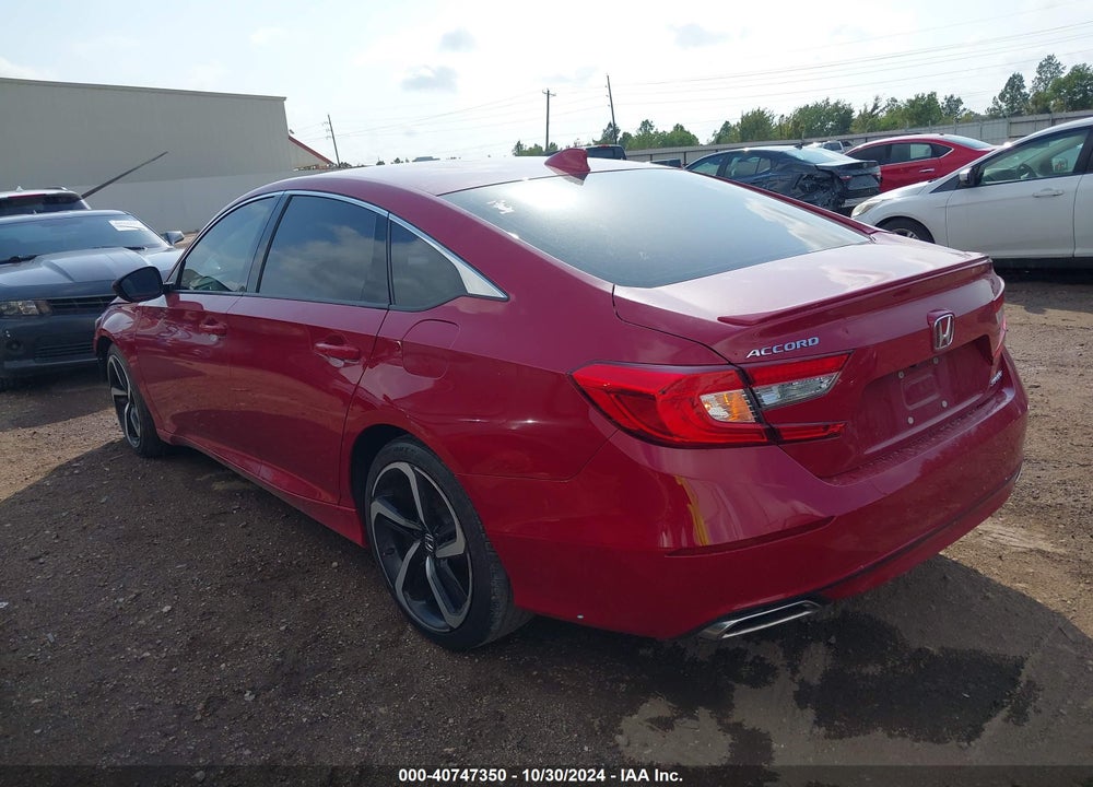 2020 HONDA ACCORD SPORT VIN: 1HGCV1F30LA026121