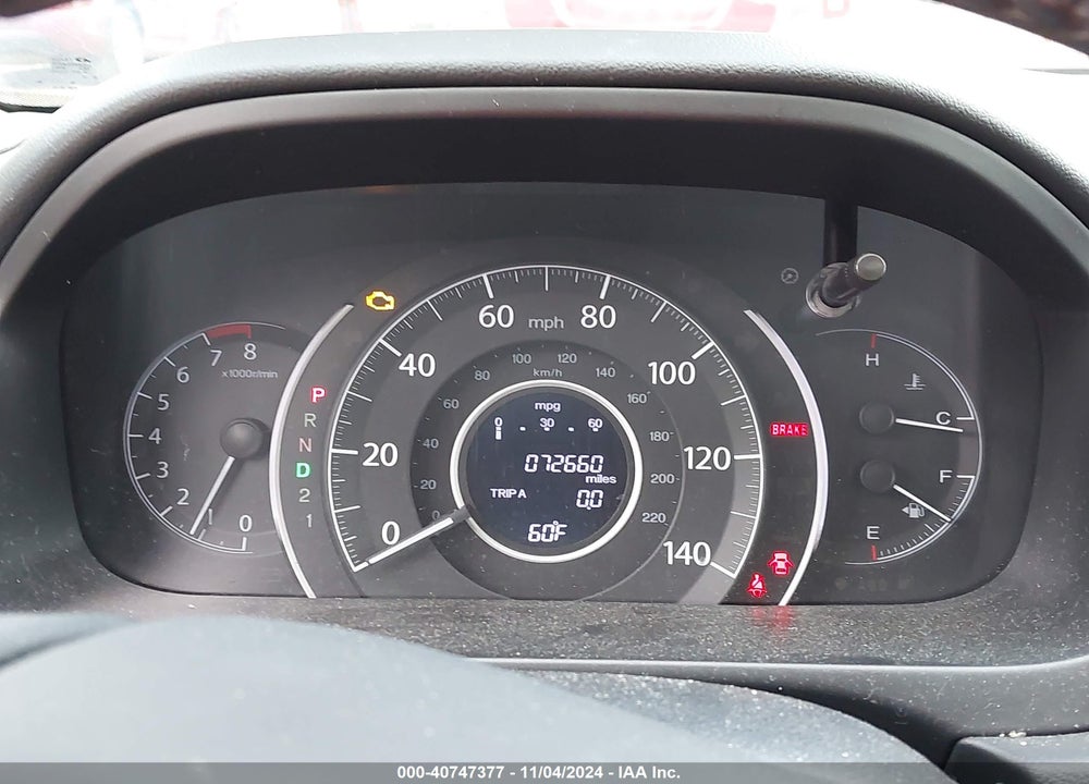2014 HONDA CR-V EX-L VIN: 2HKRM4H78EH607200