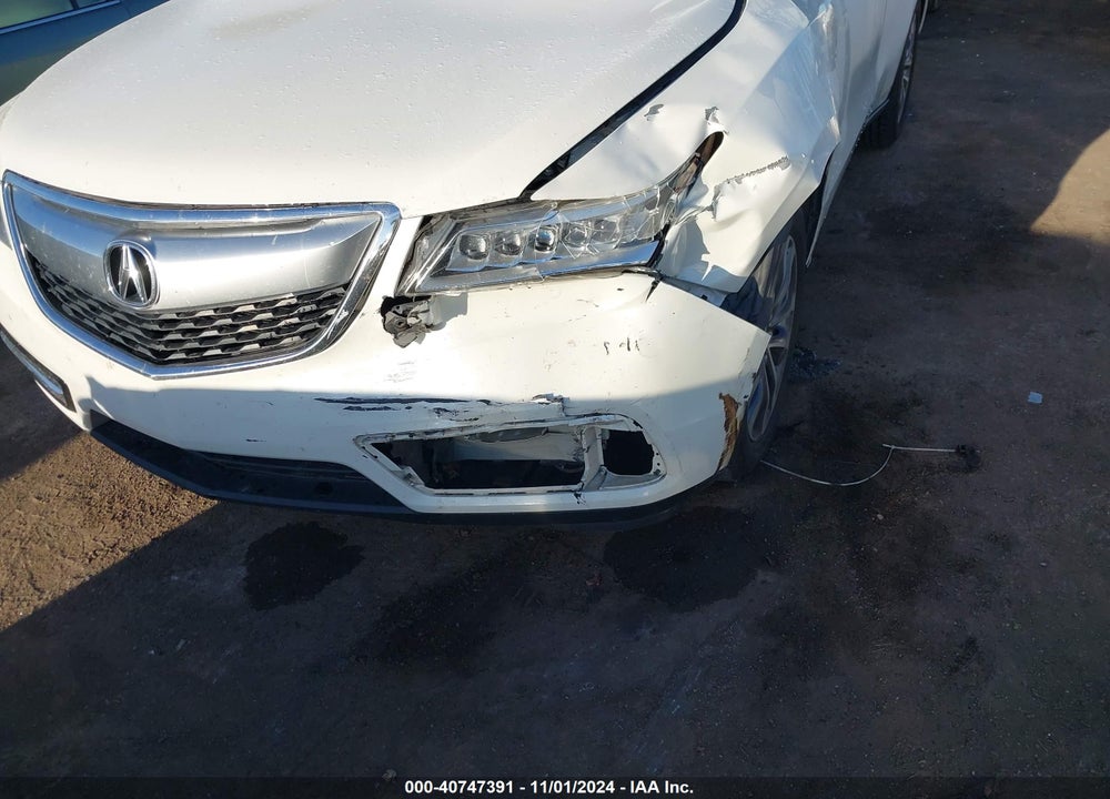 2014 ACURA MDX TECHNOLOGY PACKAGE VIN: 5FRYD3H49EB011098