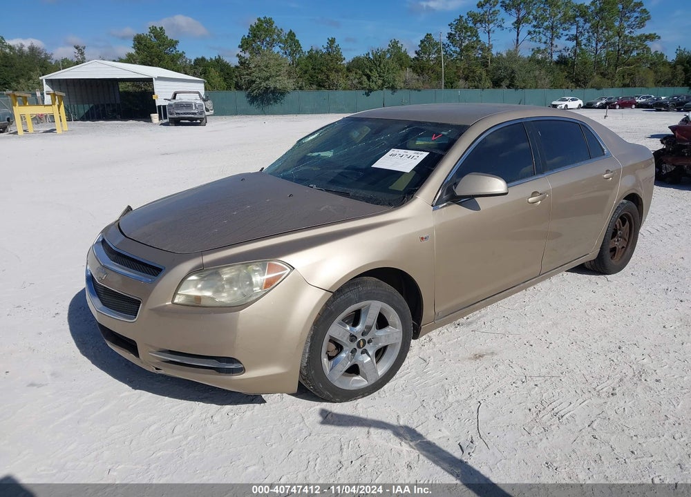 2008 CHEVROLET MALIBU LT VIN: 1G1ZH57B78F177182
