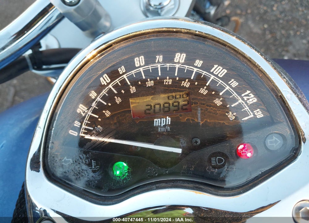 2007 HONDA VTX1300 R VIN: 1HFSC52687A405564