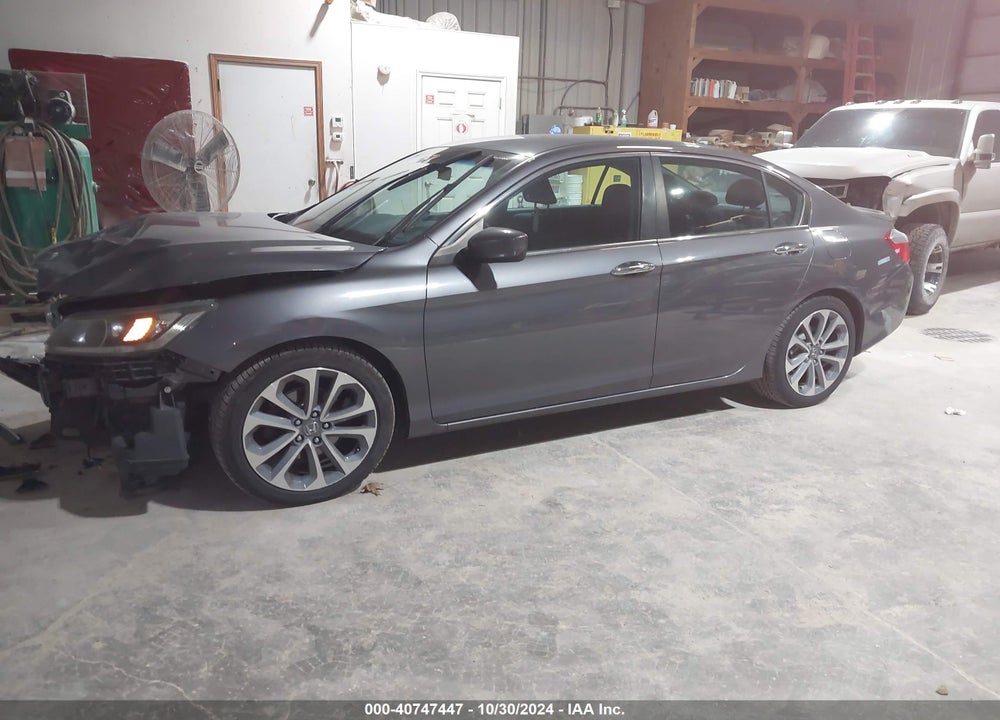 2013 HONDA ACCORD SPORT VIN: 1HGCR2F58DA273433