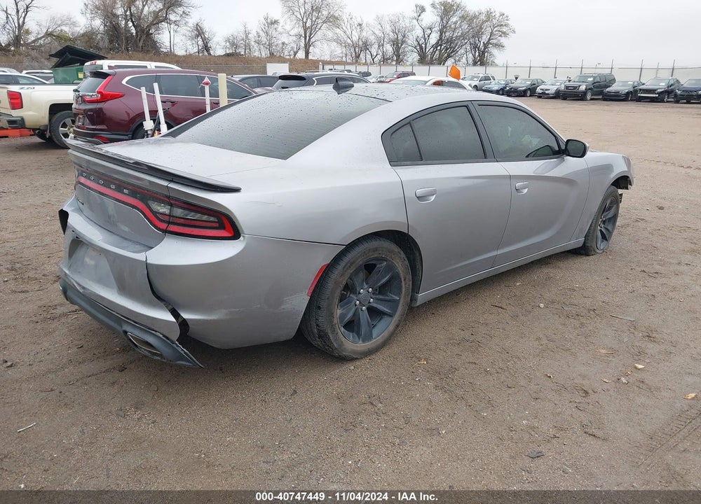 2017 DODGE CHARGER SXT RWD VIN: 2C3CDXHG6HH615255