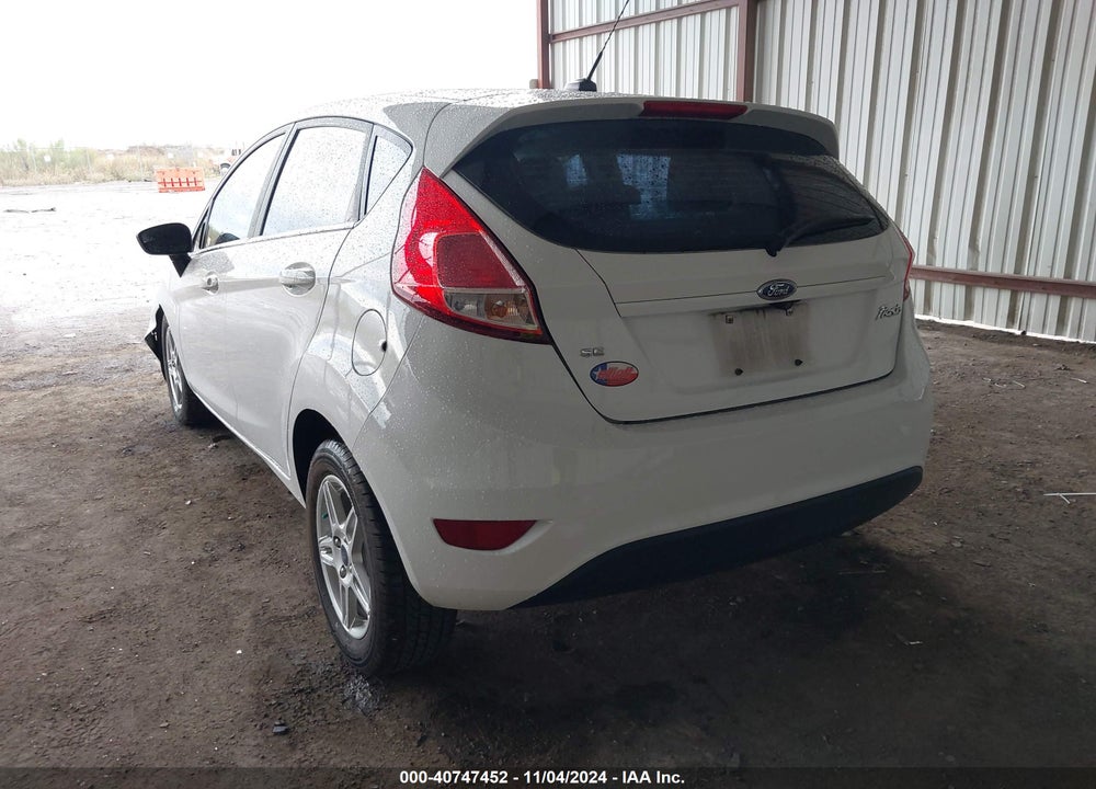 2018 FORD FIESTA SE VIN: 3FADP4EJ8JM123622