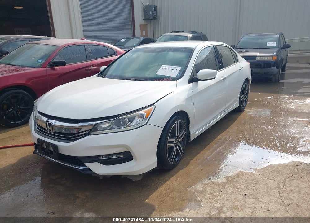 2016 HONDA ACCORD SPORT VIN: 1HGCR2F58GA062821
