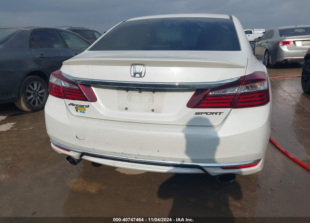 2016 HONDA ACCORD SPORT VIN: 1HGCR2F58GA062821