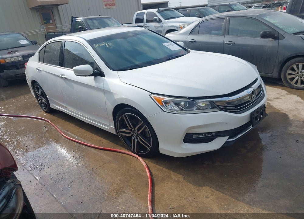 2016 HONDA ACCORD SPORT VIN: 1HGCR2F58GA062821