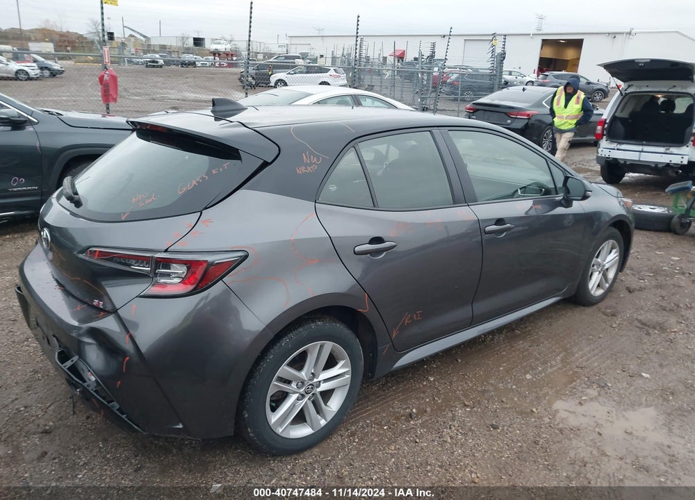 2022 TOYOTA COROLLA SE VIN: JTND4MBE1N3155390