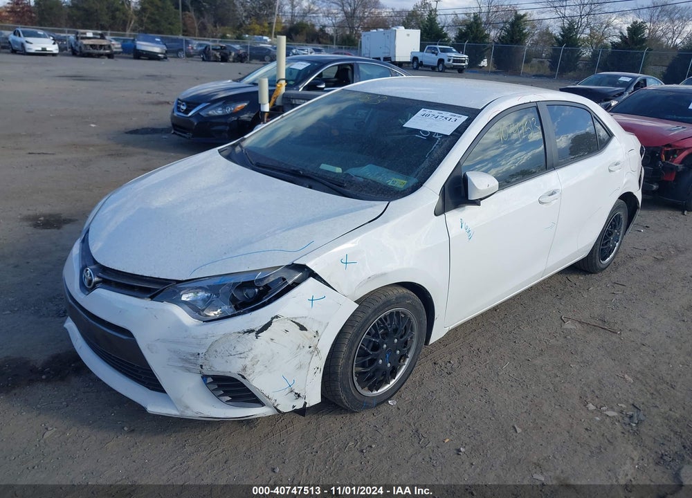 2016 TOYOTA COROLLA VIN: 2T1BURHE6GC593297