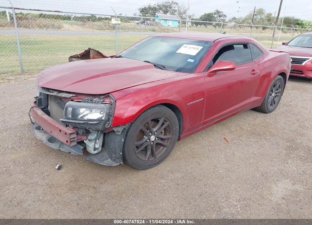 2015 CHEVROLET CAMARO 2LS VIN: 2G1FB1E39F9306702