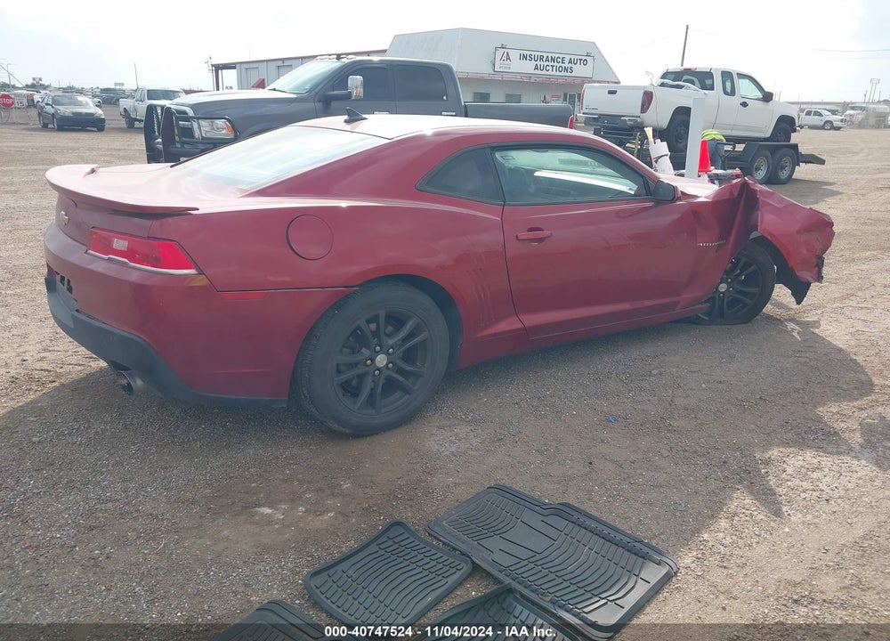 2015 CHEVROLET CAMARO 2LS VIN: 2G1FB1E39F9306702