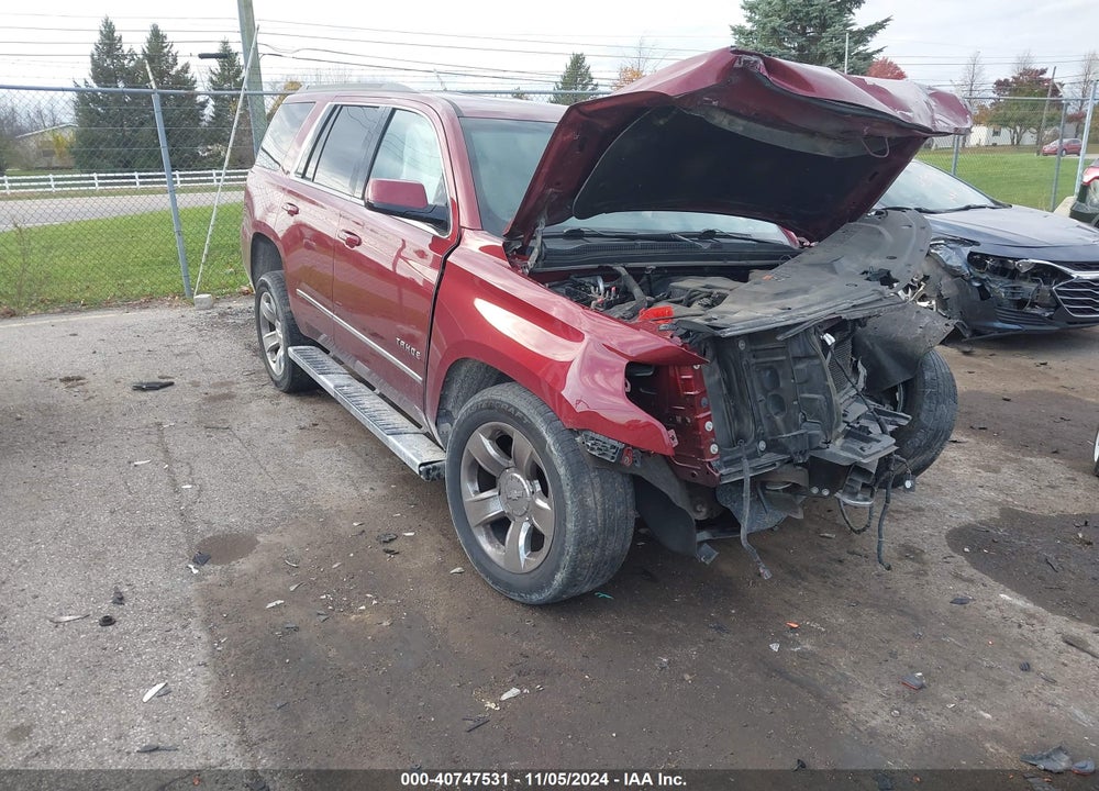 2016 CHEVROLET TAHOE LT VIN: 1GNSKBKC5GR480281
