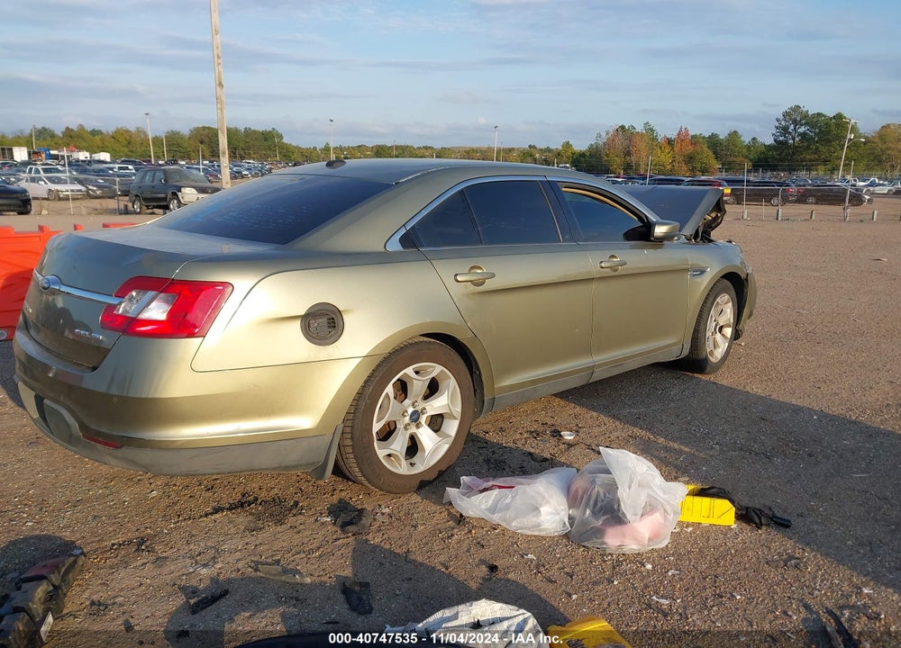 2012 FORD TAURUS SEL VIN: 1FAHP2HWXCG119548