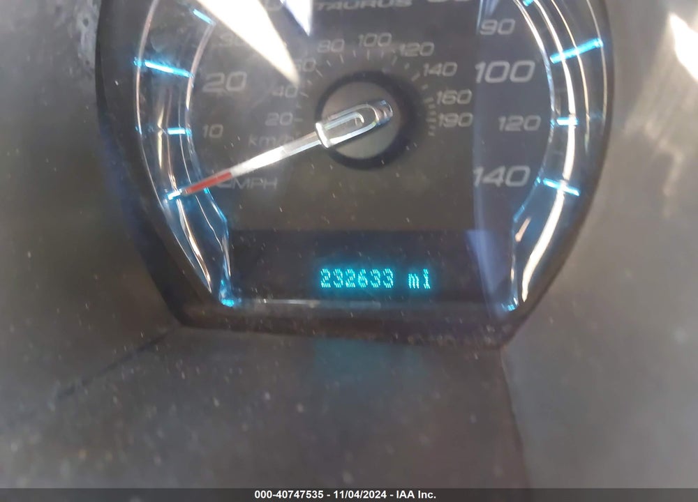 2012 FORD TAURUS SEL VIN: 1FAHP2HWXCG119548