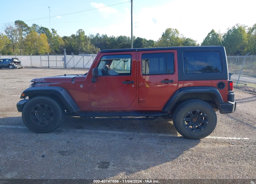 2011 JEEP WRANGLER UNLIMITED SPORT VIN: 1J4HA3H11BL514885