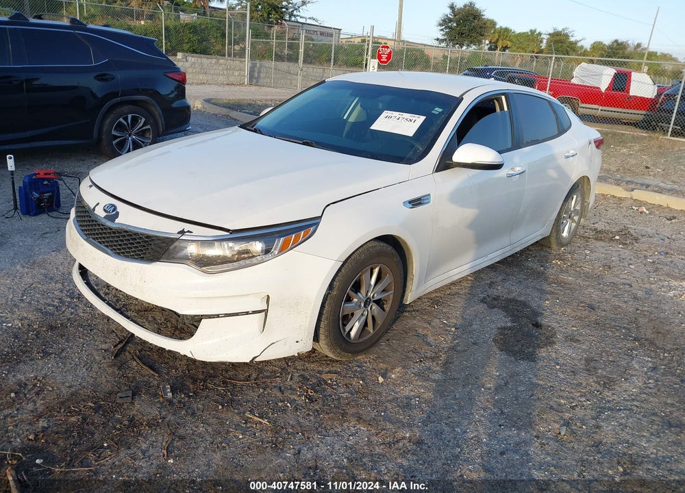 2016 KIA OPTIMA LX VIN: KNAGT4L38G5098207