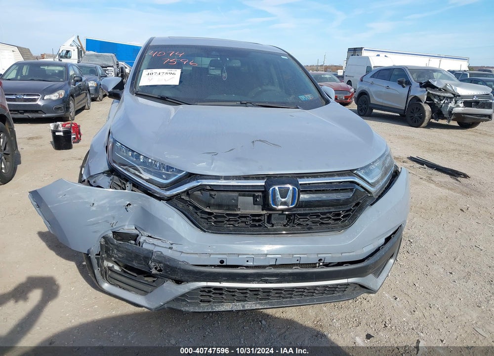 2021 HONDA CR-V HYBRID EX-L VIN: 7FART6H81ME034701