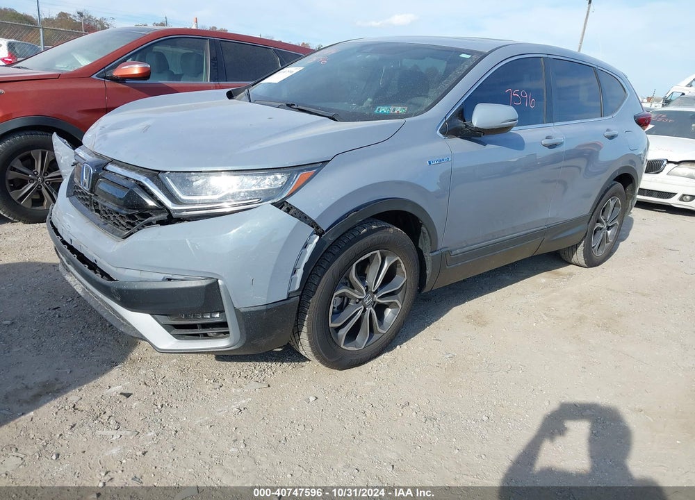 2021 HONDA CR-V HYBRID EX-L VIN: 7FART6H81ME034701