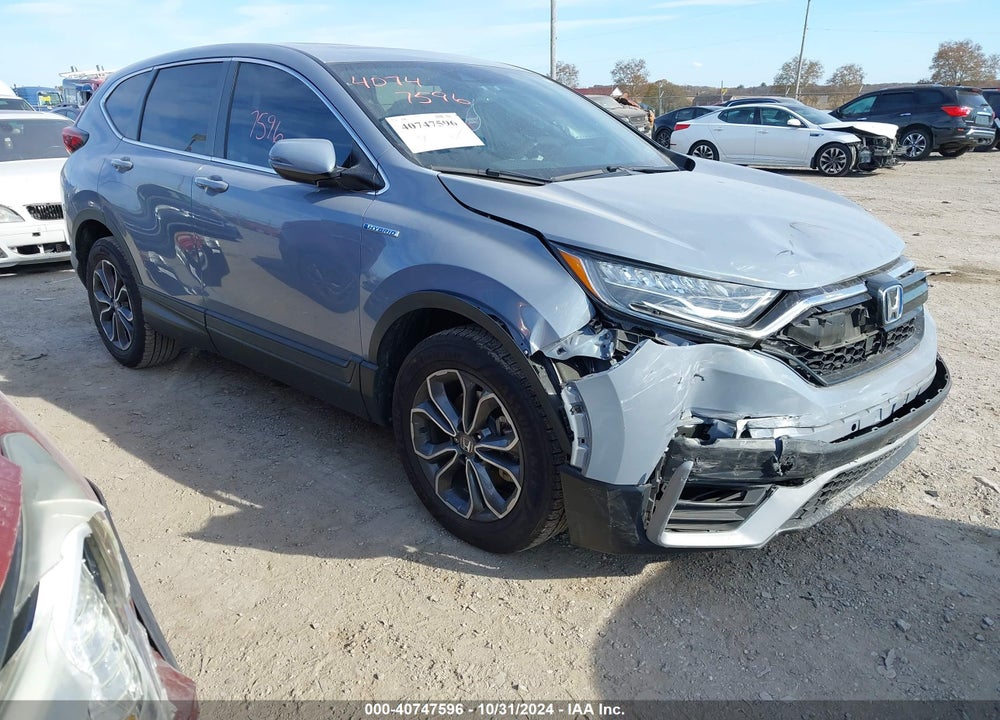 2021 HONDA CR-V HYBRID EX-L VIN: 7FART6H81ME034701