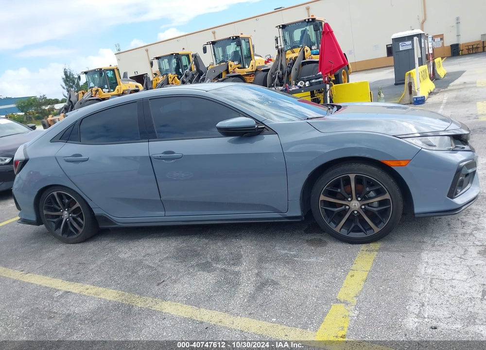 2021 HONDA CIVIC SPORT VIN: SHHFK7H41MU201318