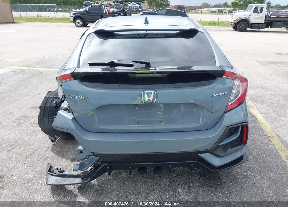 2021 HONDA CIVIC SPORT VIN: SHHFK7H41MU201318