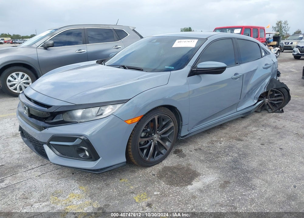 2021 HONDA CIVIC SPORT VIN: SHHFK7H41MU201318