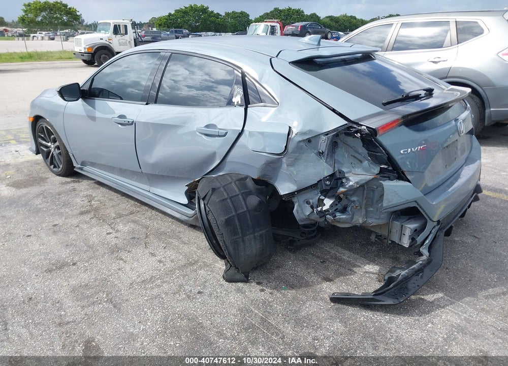 2021 HONDA CIVIC SPORT VIN: SHHFK7H41MU201318