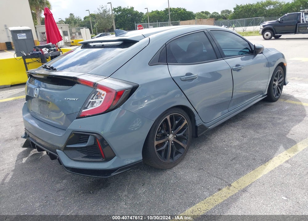 2021 HONDA CIVIC SPORT VIN: SHHFK7H41MU201318