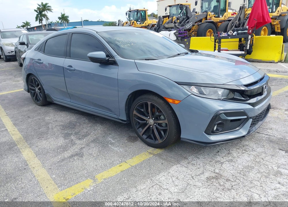 2021 HONDA CIVIC SPORT VIN: SHHFK7H41MU201318