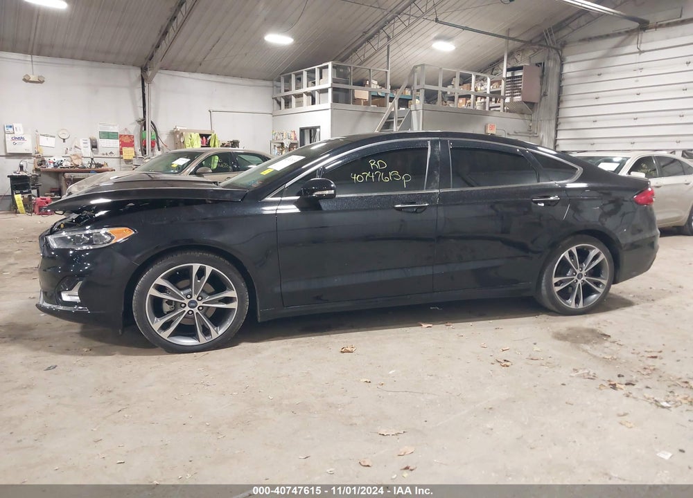 2020 FORD FUSION TITANIUM VIN: 3FA6P0K97LR265946