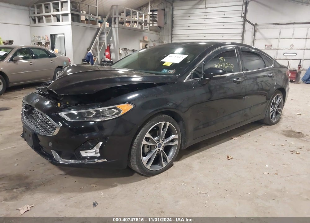 2020 FORD FUSION TITANIUM VIN: 3FA6P0K97LR265946