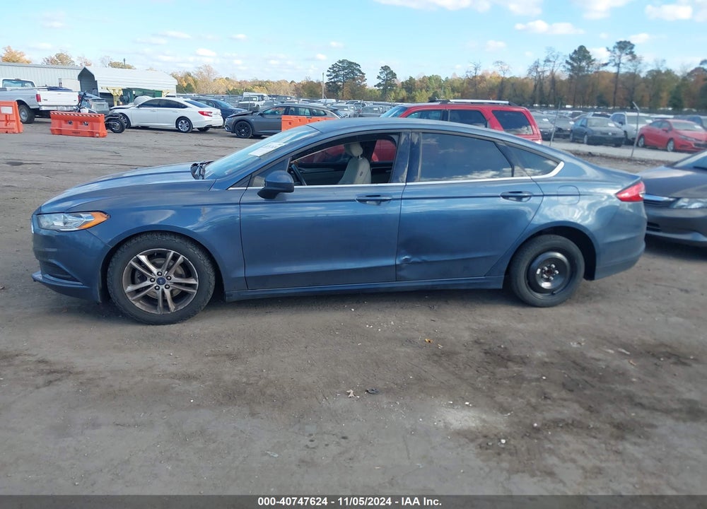 2018 FORD FUSION SE VIN: 3FA6P0HD0JR199247