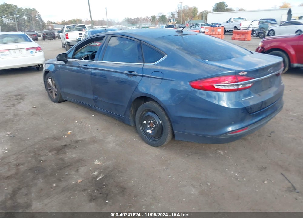 2018 FORD FUSION SE VIN: 3FA6P0HD0JR199247