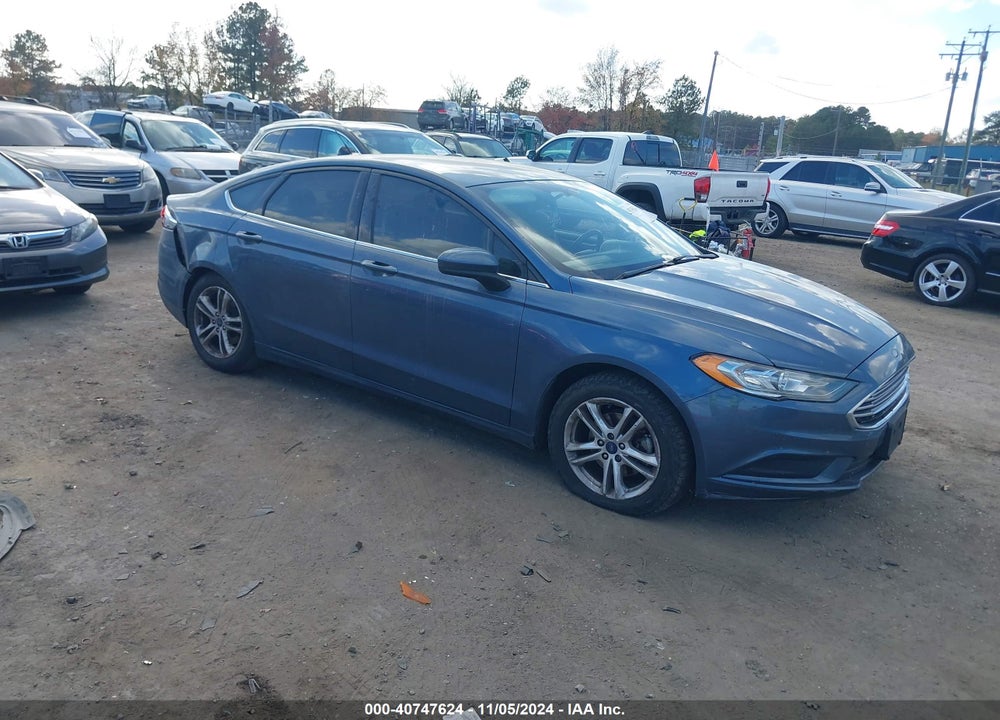 2018 FORD FUSION SE VIN: 3FA6P0HD0JR199247