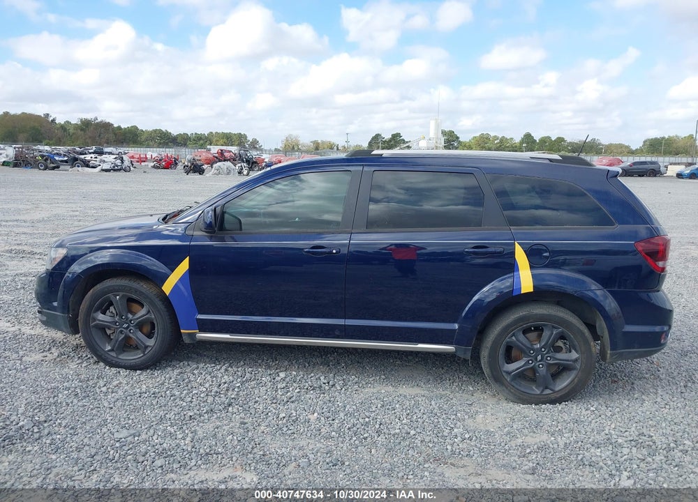 2019 DODGE JOURNEY CROSSROAD VIN: 3C4PDCGB0KT820872