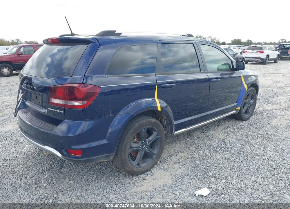2019 DODGE JOURNEY CROSSROAD VIN: 3C4PDCGB0KT820872